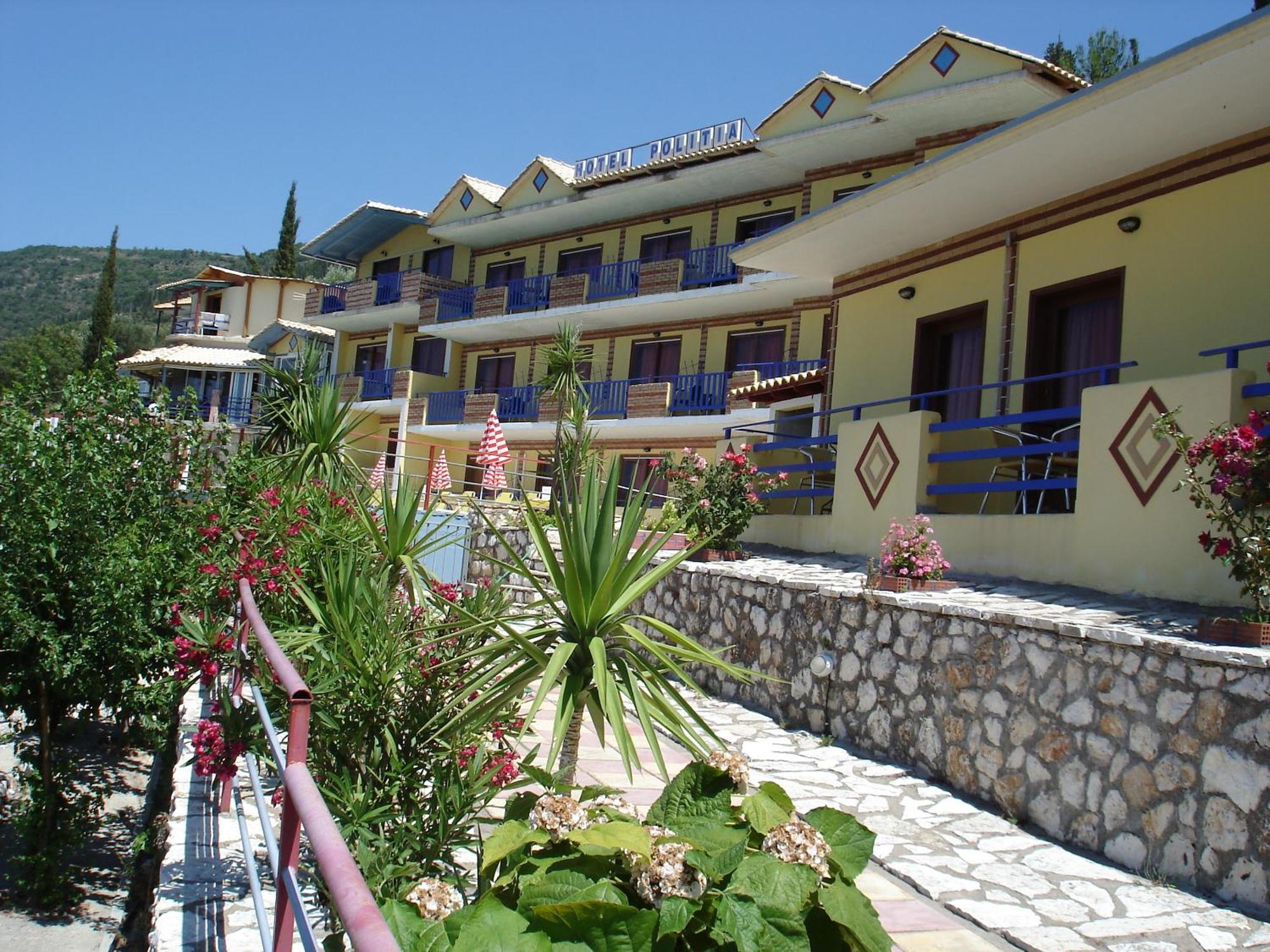 Politia Hotel Áyios Nikítas Buitenkant foto